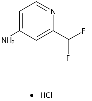 2-(二氟甲基)吡啶-4-胺盐酸盐