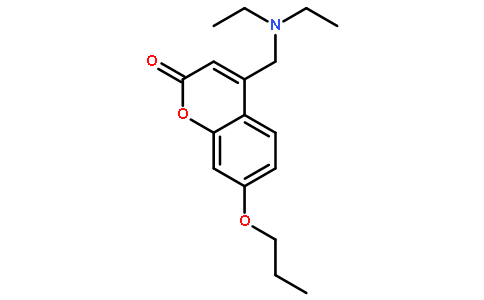 4-[(Diethylamino)methyl]-7-propoxy-2H-chromen-2-one
