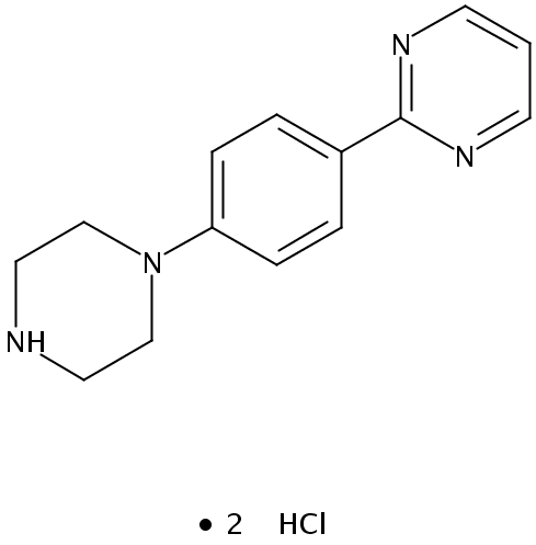 2-(4-哌嗪-1-基-苯基)-嘧啶双盐酸盐