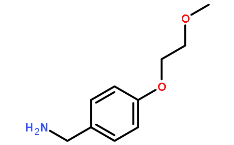 1-[4-(2-methoxyethoxy)phenyl]methanamine