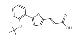 3-(5-(2-三氟甲氧基苯基)2-呋喃)丙酸