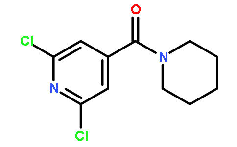(2,6-二氯-4-吡啶)(哌啶)甲酮