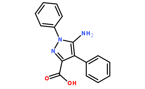 5-氨基-1,4-二苯基-1H-吡唑-3-羧酸