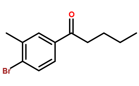 1-(4-溴-3-甲基苯基)-1-戊酮
