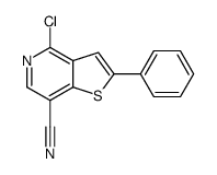 4-氯-2-苯基噻吩并[3,2-c]吡啶-7-甲腈