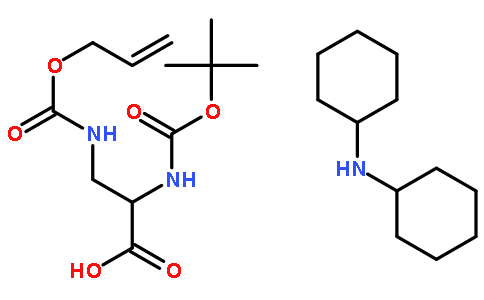 N-叔丁氧羰基-N'-烯丙氧基羰基-L-2,3-二氨基丙酸二环己胺盐