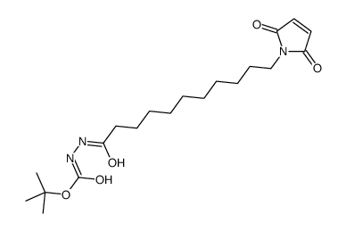 tert-butyl N-[11-(2,5-dioxopyrrol-1-yl)undecanoylamino]carbamate