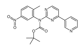 N-(2-Methyl-5-nitrophenyl)-N-[4-pyridin-3-yl-pyrimidin-2-yl]-t-boc