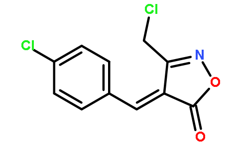 (4E)-4-(4-Chlorobenzylidene)-3-(chloromethyl)-isoxazol-5(4H)-one