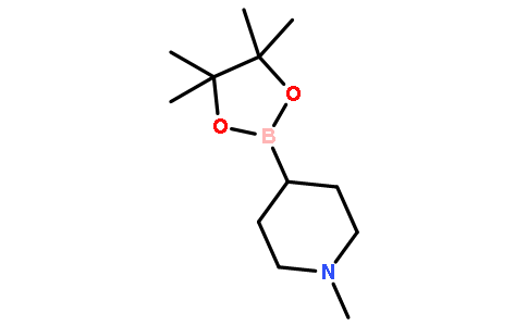 1-甲基-4-(4,4,5,5-四甲基-1,3,2-二噁硼烷-2-基)哌啶