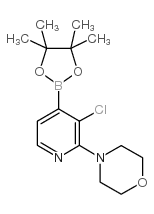 2-吗啡啉基-3-氯吡啶-4-硼酸嚬哪醇酯