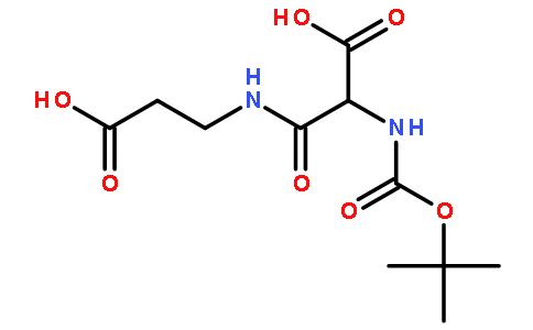 2-(N-Boc-amino)-3-(2-carboxyethylamino)-3-oxopropanoic Acid