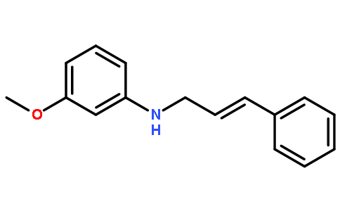N-(3-Phenyl-2-propenyl)-3-methoxyaniline