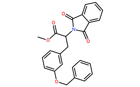 2-Phthalimidyl-3-(3’-benzoxyphenyl)propionic Acid Methyl Ester