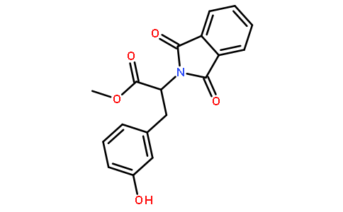 2-Phthalimidyl-3-(3’-hydroxyphenyl)propionic Acid Methyl Ester