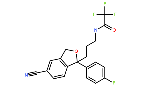 N-Trifluoroacetodidemethyl Citalopram