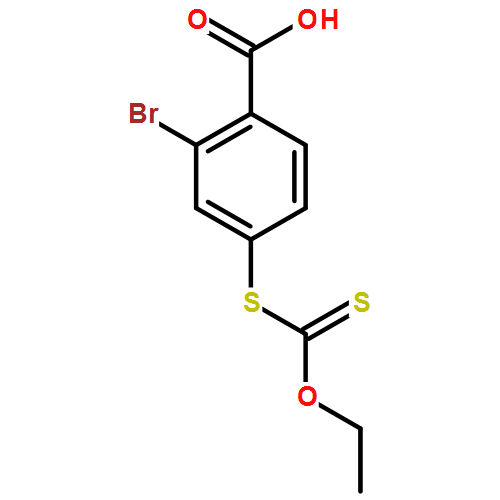 2-Bromo-4-(ethoxycarbonylthio)-4-thiobenzoic Acid