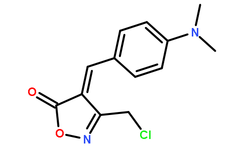 (4E)-3-(Chloromethyl)-4-[4-(dimethylamino)-benzylidene]isoxazol-5(4H)-one