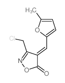 (4E)-3-(Chloromethyl)-4-[(5-methyl-2-furyl)-methylene]isoxazol-5(4H)-one