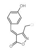 (4E)-3-(Chloromethyl)-4-(4-hydroxybenzylidene)-isoxazol-5(4H)-one