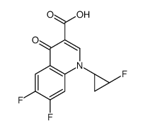 6,7-difluoro-1-[(1S,2S)-2-fluorocyclopropyl]-4-oxoquinoline-3-carboxylic acid