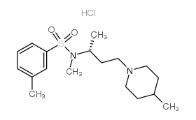 N,3-dimethyl-N-[4-(4-methylpiperidin-1-yl)butan-2-yl]benzenesulfonamide