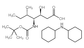BOC-(3S,4S,5S)-4-氨基-3-羟基-5-甲基庚酸二环己基胺盐