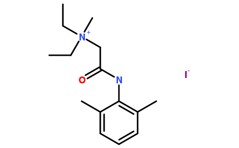 2-[(2,6-二甲基苯基)氨基]-N,N-二乙基-N-甲基-2-氧代乙烷碘化铵