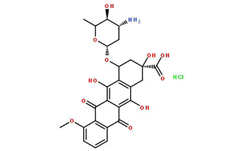 8-Desacetyl-8-carboxy Daunorubicin Hydrochloride