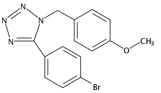 5-(4-bromophenyl)-1-[(4-methoxyphenyl)methyl]-1,2,3,4-tetrazole