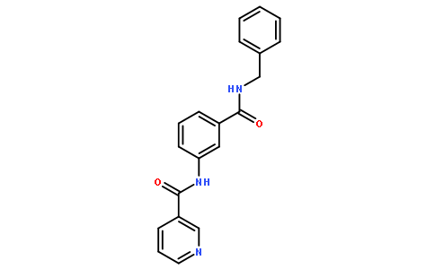 N-(3-(苄基氨基甲酰)苯基)烟酰胺