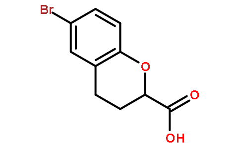 6-溴-3,4-二氢-2H-1-苯并吡喃-2-羧酸