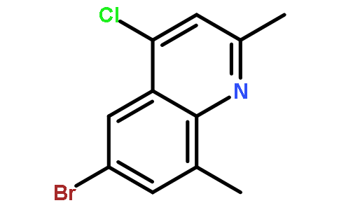 6-Bromo-4-chloro-2,8-dimethylquinoline