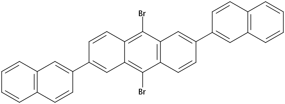 9,10-dibromo-2,6-di-2-naphthalenylAnthracene