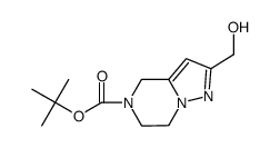 TERT-BUTYL 6,7-DIHYDRO-2-(HYDROXYMETHYL)PYRAZOLO[1,5-A]PYRAZINE-5(4H)-CARBOXYLATE