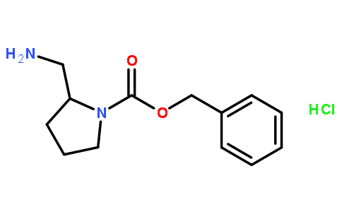 2-(氨基甲基)-1-吡咯烷羧酸苯基甲酯盐酸盐