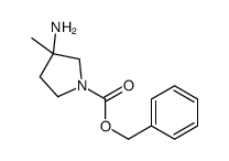 benzyl 3-amino-3-methylpyrrolidine-1-carboxylate