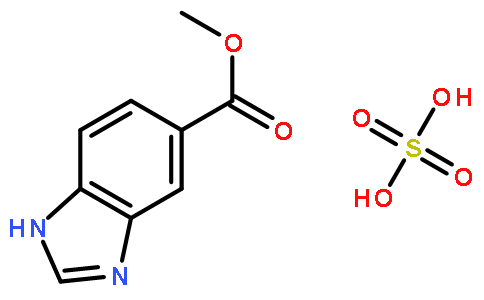 1H-苯并咪唑-6-羧酸甲酯硫酸盐