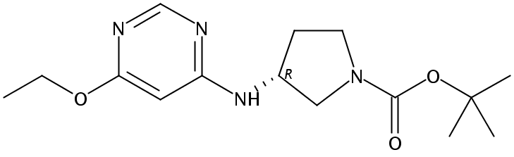 (R)-tert-Butyl 3-((6-ethoxypyrimidin-4-yl)amino)pyrrolidine-1-carboxylate