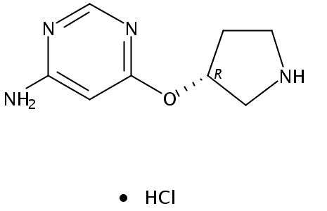 (R)-6-(Pyrrolidin-3-yloxy)pyrimidin-4-amine hydrochloride