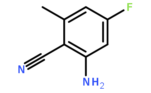 2--氨基-4-氟-6-甲基苯甲腈