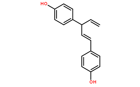 苯酚,  4,4'-[(1Z,3S)-3-乙烯基-1-丙烯-1,3-二基]二-