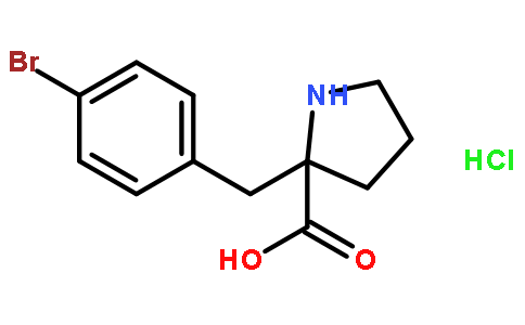 (R)-alpha-(4-溴苄基)-脯氨酸盐酸盐
