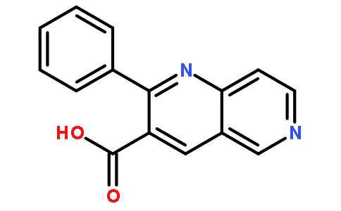 2-苯基-1,6-萘啶-3-羧酸