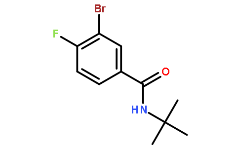 叔丁基-3-溴-4-氟苯甲酰胺