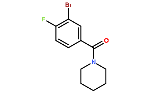 1-(3-溴-4-氟苯甲酰基)哌啶