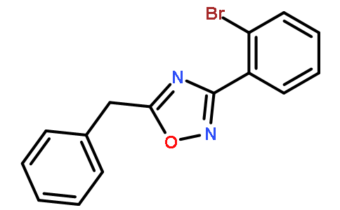 5-苄基-3-(2-溴苯基)-1,2,4-噁二唑