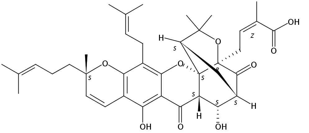 9S-10alpha-羟基表藤黄酸