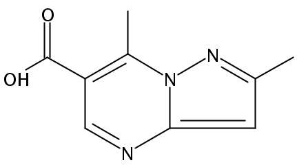 2,7-二甲基吡唑(1,5-a)嘧啶-6-羧酸