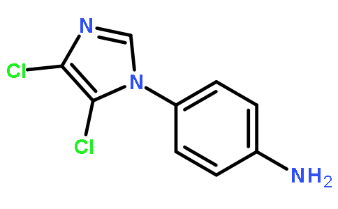 4-(4,5-二氯-1H-咪唑)苯胺